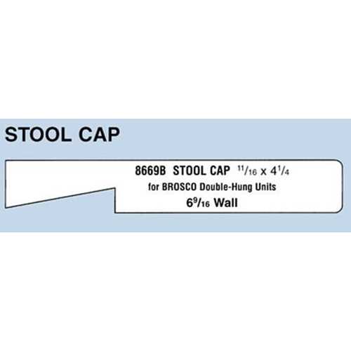 (LF) #8669B Stool Cap  11/16