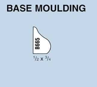 (LF) #B665 Base Moulding 1/2