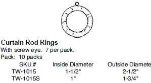 Truwood 1015 Ring  T.B.D.