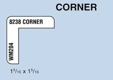 (LF) #8238 Outside Corner 1-5/16