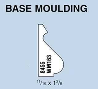 (LF) #8455 Base Moulding 11/16