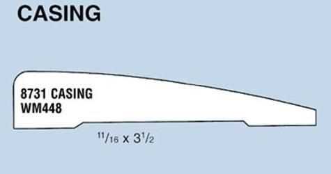 (LF) #8731 Clam Casing 11/16