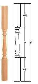 Cedar Baluster CE6090036W