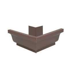 Brown Gutter Outside Box Mitre