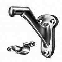 Ives Bright Nickel Handrail Bracket