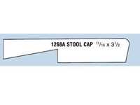 (LF) #1268A Stool Cap 11/16"x3-1/2" B/S 4-9/16 Wall  Bay #45 - SOLD BY LF