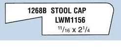 (LF) #1268B Stool Cap 11/16