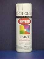 Krylon Spray Paint Glossy White